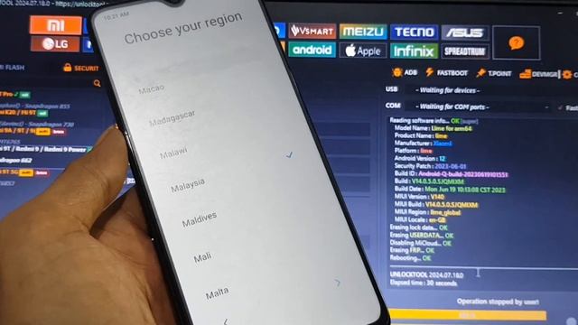 Redmi 9T miui 14 Mi Account Bypass Remove FRP | Redmi 9T disable Mi Cloud One Click unlocktool смотреть онлайн