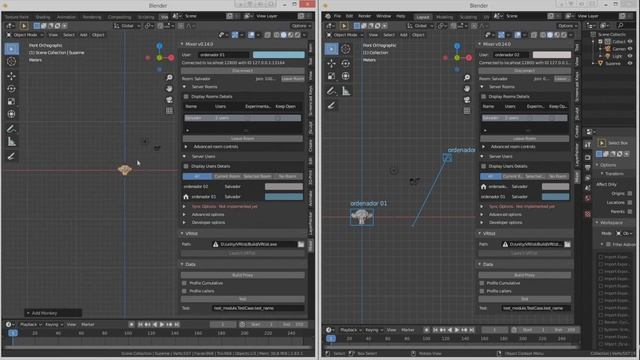 Addon - mixer - Trabajo colaborativo con Blender смотреть онлайн