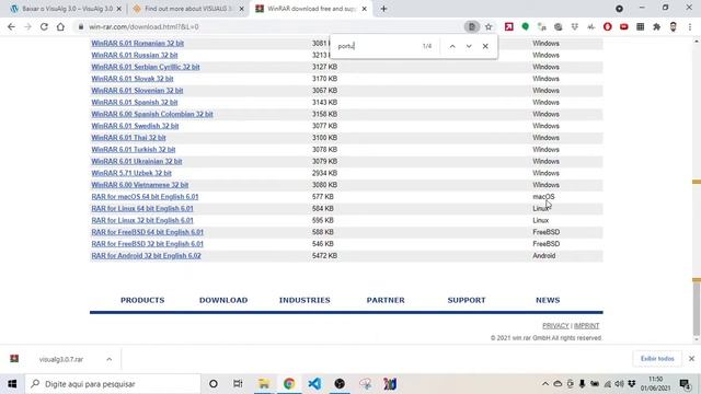 Como Baixar o VisualG, o WinRar e Descompactar o VisualG смотреть онлайн