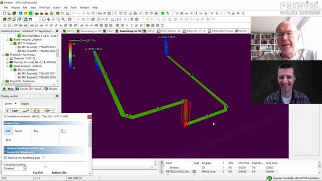 NOT in the Copper! 3D Animation of a Signal Through a VIA | Yuriy Shlepnev смотреть онлайн