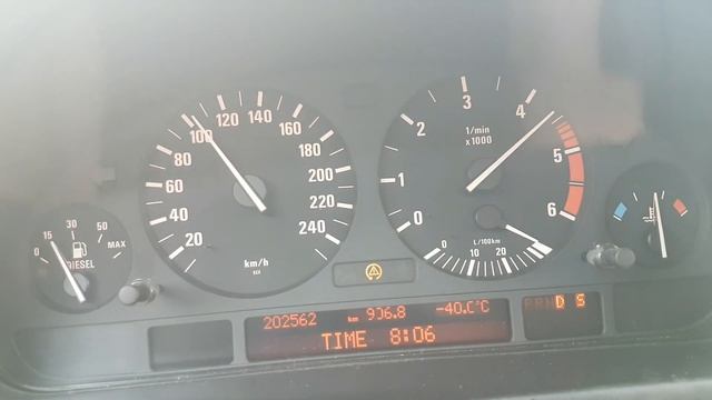 Bmw e39 525d 0-150 acceleration Stage 2 смотреть онлайн