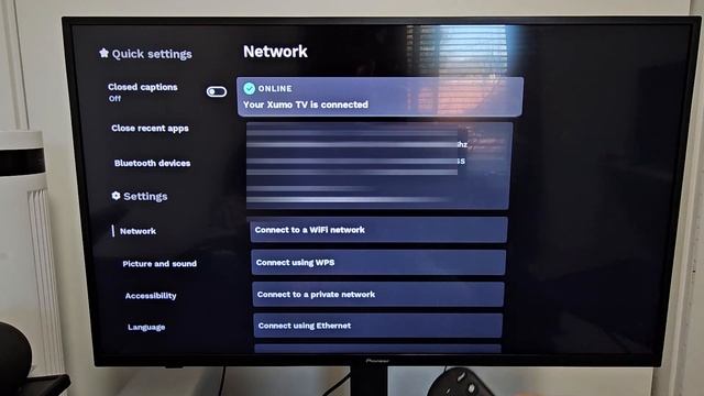 Pioneer Xumo Smart TV: How to Disconnect from WiFi Internet Network смотреть онлайн