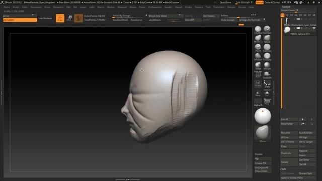 30 Minutes Zbrush Sculpting 362 Muscle 244 смотреть онлайн