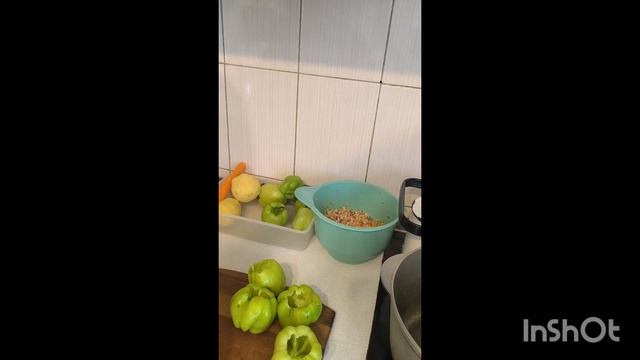 перец фаршированный #foodshorts #food #готовимдома