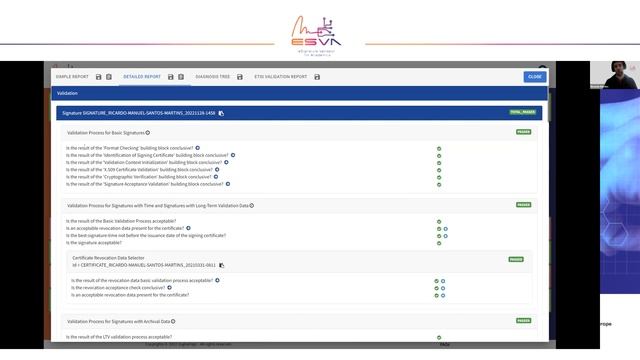 ESVA Final Webinar: How to validate e-signatures in EWP? смотреть онлайн