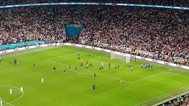 DONNARUMMA SAVES SAKA'S PENALTY TO WIN EURO 2020 FOR ITALY OVER ENGLAND - LIVE AT WEMBLEY STADIUM!! смотреть онлайн