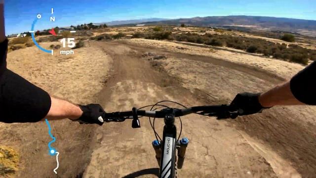 Sierra Vista bike park, intermediate flow trail смотреть онлайн