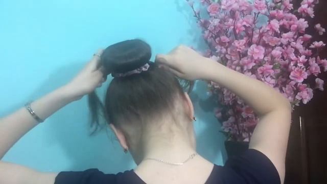 Объемный пучок.Быстро и красиво!