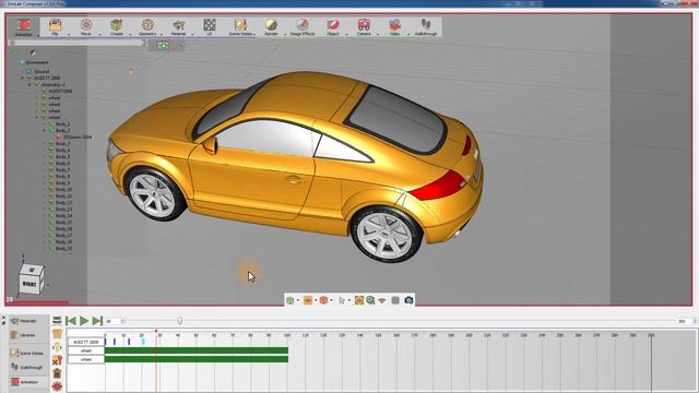SimLab Composer : Animation Tutorial смотреть онлайн