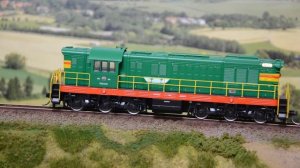 Модель тепловоза ЧМЭ3-4329  РЖД от "Piko" ChME3 (видео 1)