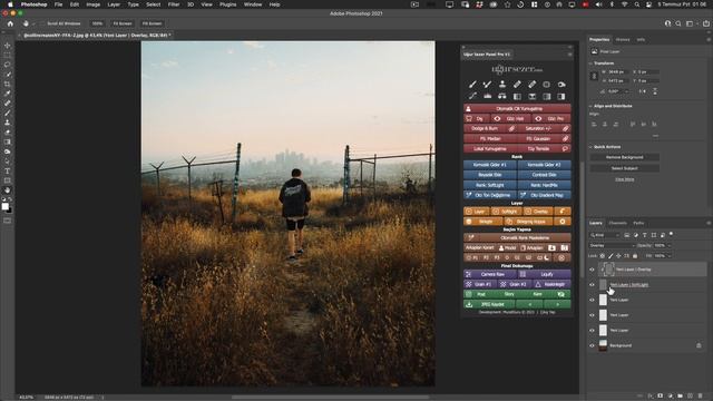 Layers Kategorisi Butonları | © Uğur Sezer Photoshop Panel смотреть онлайн