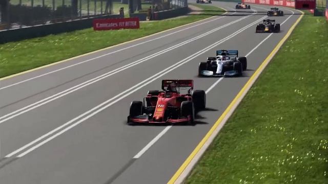 F1 2020 Mod Race Highlights Australian Grand Prix | Gameplay смотреть онлайн