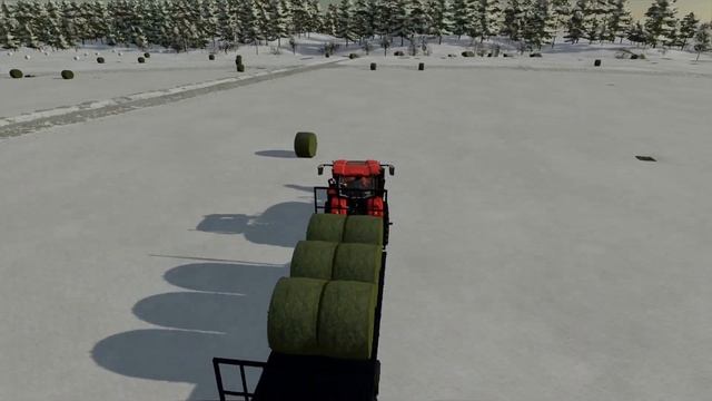 Выкупил трактор/Расчистка дорог и вывоз тюков с поля/Карта Заря/Farming Simulator 2022 смотреть онлайн