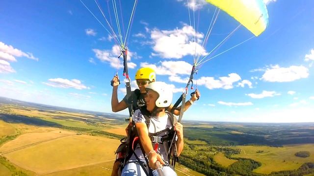 Полет на параплане - Гераськин Павел смотреть онлайн