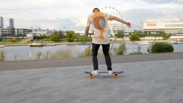 УЧИМ ТРЮКИ НА ЛОНГБОРДЕ // TRICK TIP NOLLIE CAVEMAN 360 смотреть онлайн