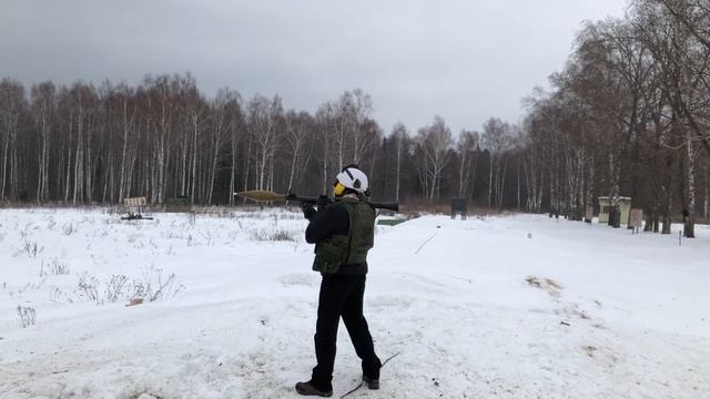 Стрельба из РПГ-7 на полигоне. Shooting the RPG-7 (2) смотреть онлайн