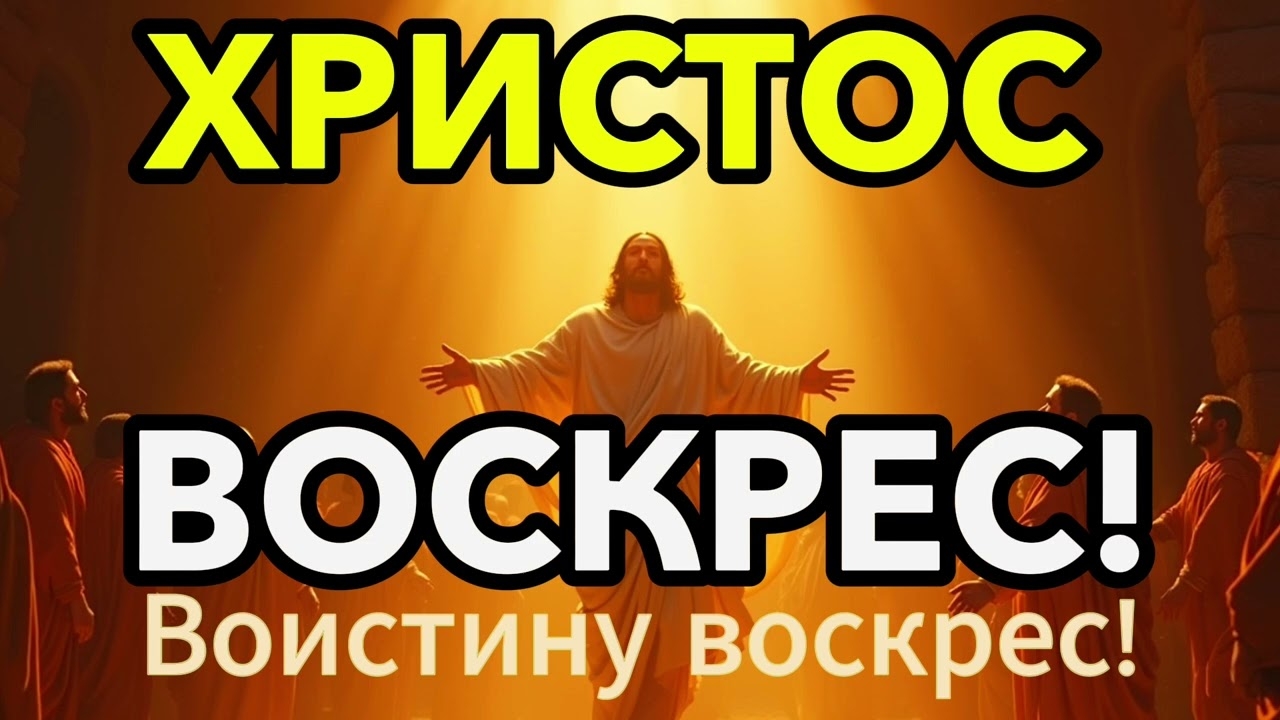 Христос Воскрес! Христианские песни прославления на Пасху 2025 смотреть онлайн
