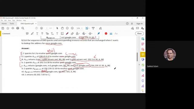 Lectre 10 - Computer Networks (Salm Dr. Salekul Islam) смотреть онлайн