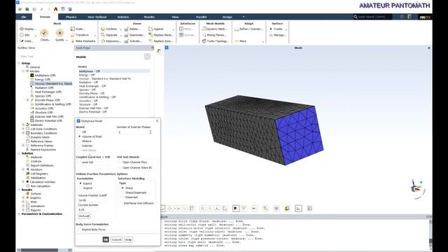 CFD HULL DRAG ANALYSIS - ANSYS FLUENT.