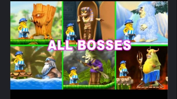 Incredible jack все боссы!