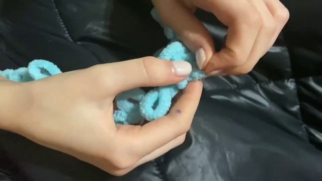 крутая пряжа для Балаклавы, пледа. Вяжем без спиц, покажу как просто ей вязать