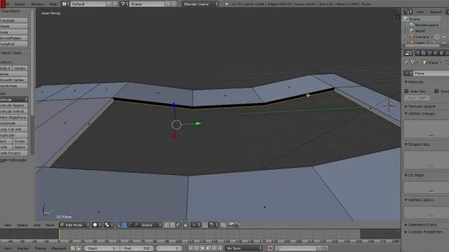 Blender Game Engine - Creating a sci-fi floor-segment смотреть онлайн