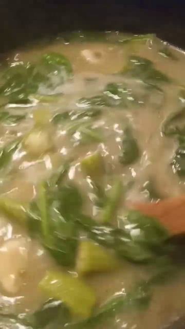 Mung Beans Soup With Lady Finger & $pinach #satisfying #food #healthy #weightloss