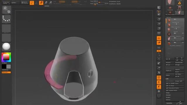 Modeling Rings in Zbrush смотреть онлайн
