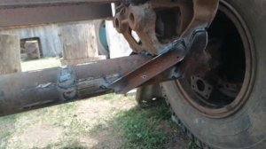 Доделал лесовозную телегу птс-9