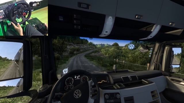 VW METEOR E PRESSÃO NA ROÇA ETS2 G29 GAMEPLAY смотреть онлайн