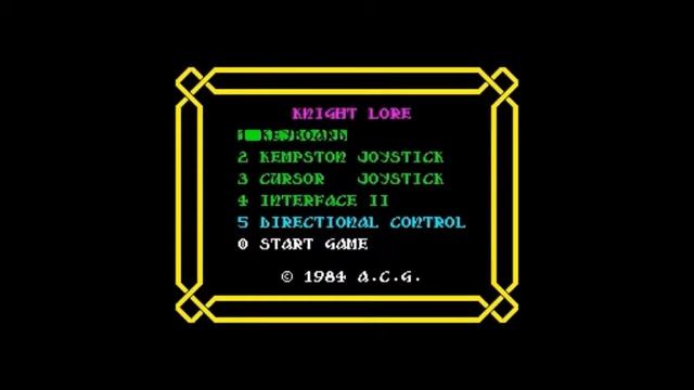 Knight Lore Title Music (ZX Spectrum 48K) смотреть онлайн