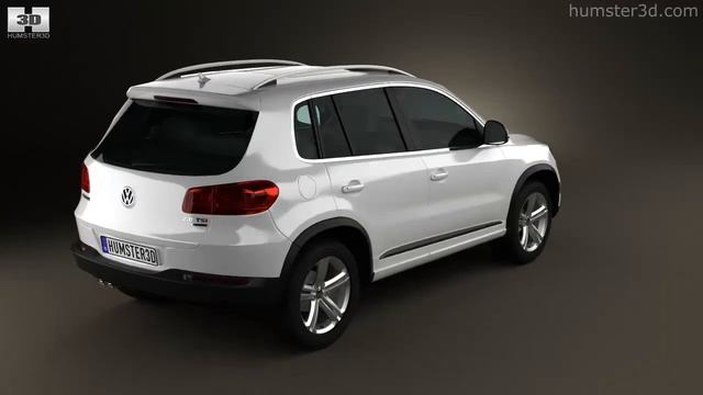 Volkswagen Tiguan Track & Style R-Line US 2014 3D model by 3DModels.org смотреть онлайн