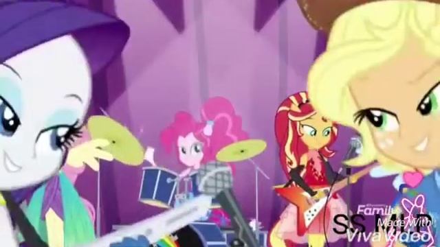 PMV-Without me|Эквестрия герлз|Девочки Эквестрии|Рарити и Эплджек|SansetShimmer MLP|клип| смотреть онлайн