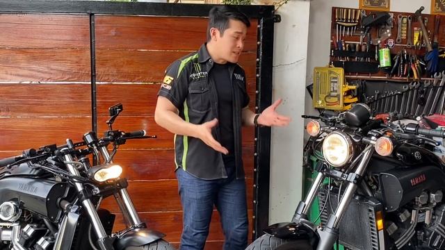 Yamaha VMAX 1200 Vs VMAX1200 CUSTOM