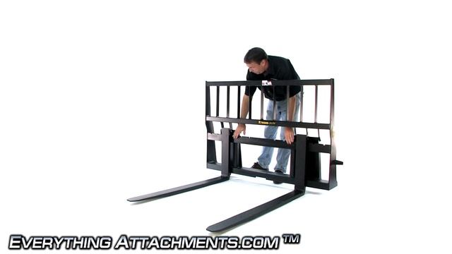 Wide Frame Pallet Forks смотреть онлайн