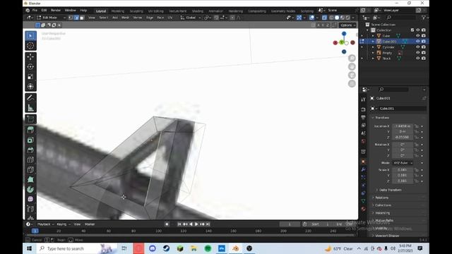How To 3d Model a Low Poly Gun in Blender смотреть онлайн