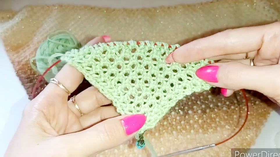 МК ажурная шаль// МК ажурный бактус// Шаль спицами// Бактус крбчком смотреть онлайн