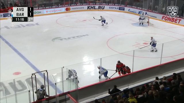 Barys 3 Avangard 2, 6 January 2020