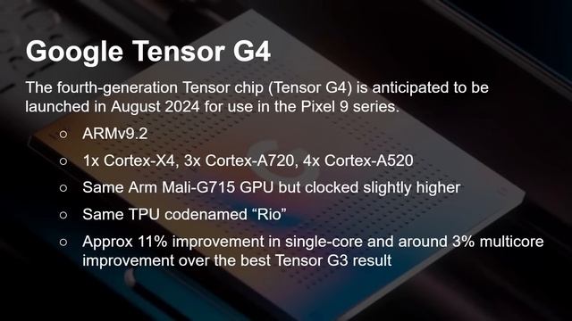 Tensor G4 Details Out - New Processor for Google Pixel 9 Series смотреть онлайн
