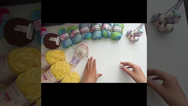 Вязовлог||Подарок||Готовые работы|| процессы||глазки. смотреть онлайн