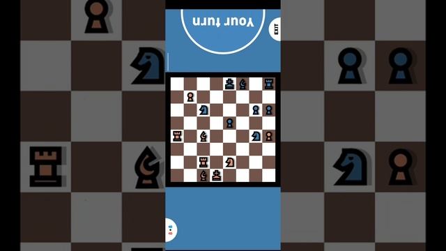 Играю с ботом в шахматы. Уровень бота - EASY, NORMAL, HARD смотреть онлайн