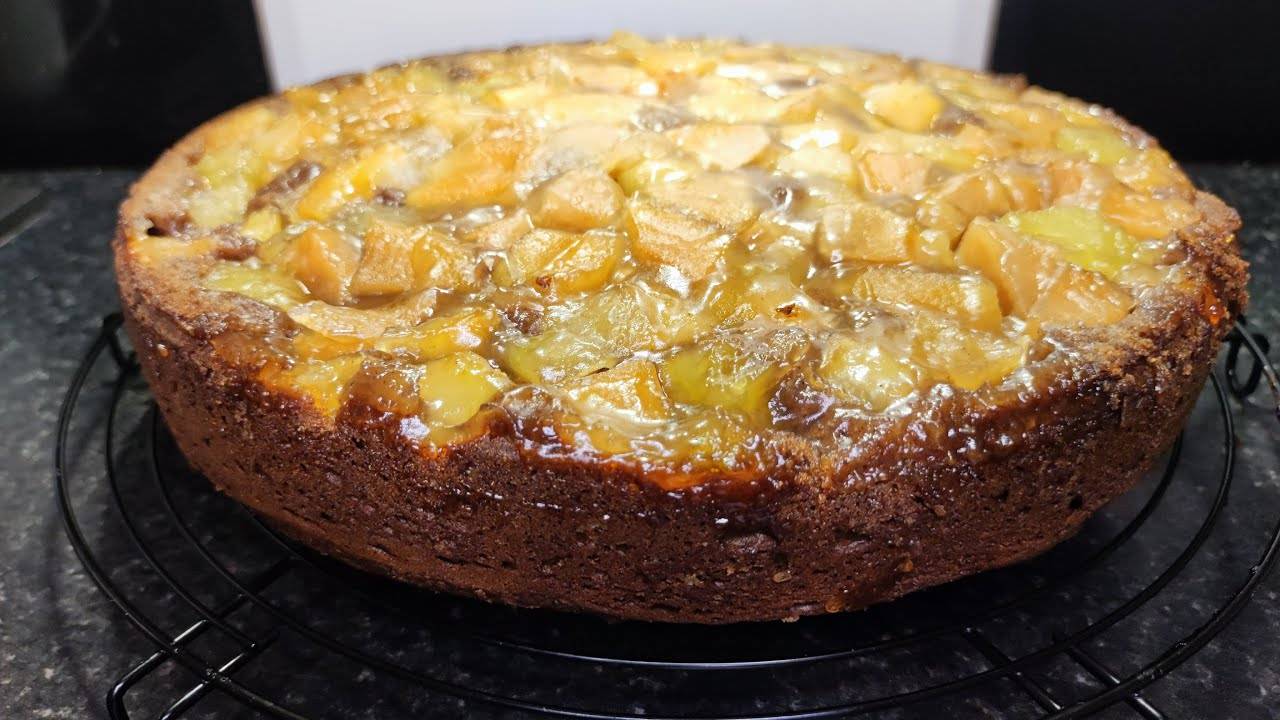 ПИРОГ С ЯБЛОКАМИ  / Простая выпечка к чаю/