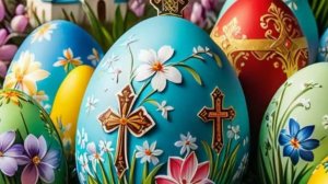 Пасха 2026 Христос Воскресе музыкальная открытка