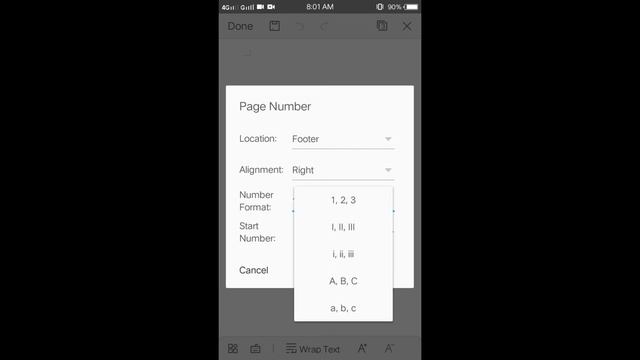 How to insert page number in WPS office by using ANDROID PHONE? смотреть онлайн