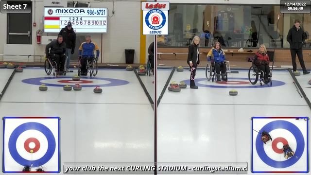 Petrie/Ideson vs. Frazier/Purvis - Draw 3 - Leduc Mixed Doubles Wheelchair Curling Event смотреть онлайн