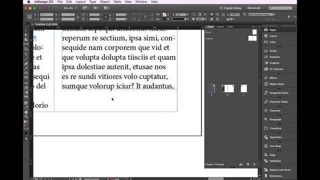 Adobe InDesign CC: Insert Special Character смотреть онлайн