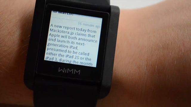 How I'm Using the WIMM One Smart Watch смотреть онлайн