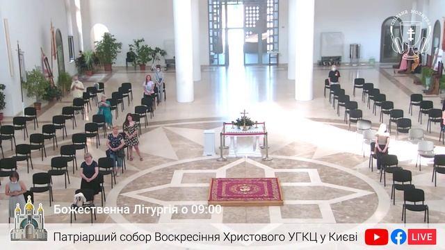 ЛІТУРГІЯ, очолює о. Богдан Чурило ● ПРЯМА ТРАНСЛЯЦІЯ молитви ● Патріарший собор смотреть онлайн