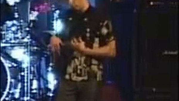 Alexei Lebedev plays bass