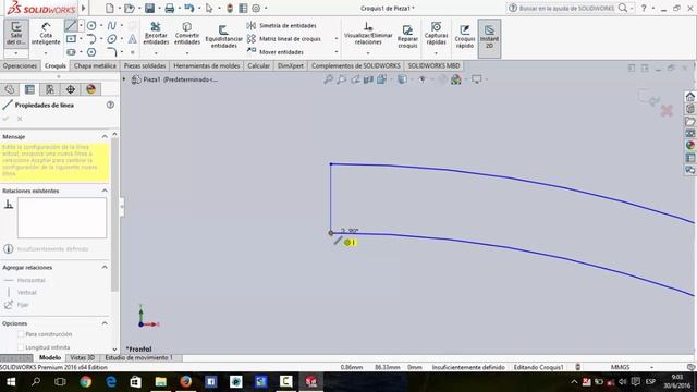 Sombrero en Solidworks 2016 смотреть онлайн